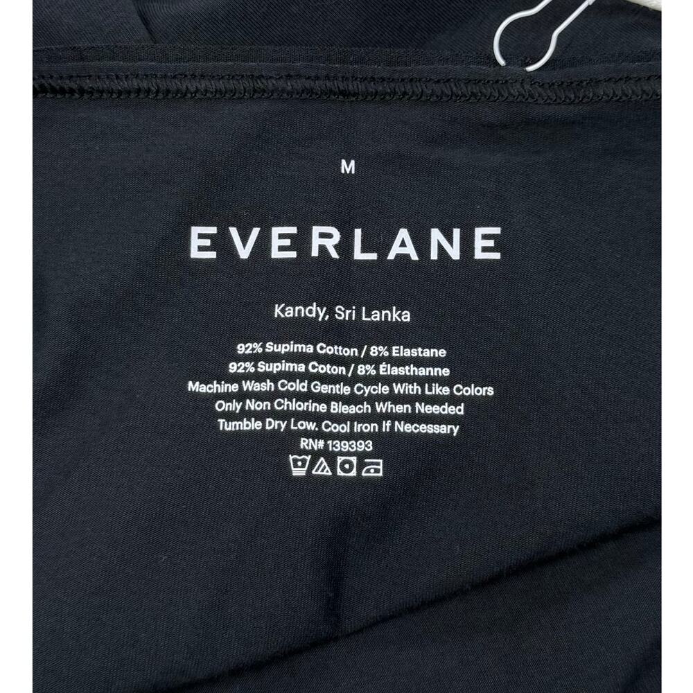 Everlane High Rise Hipster Panty Underwear Women's Medium Black - Picture 2 of 7